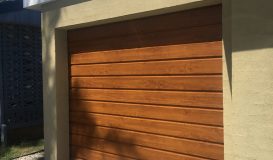 Neo Roll-A-Door in Golden Oak